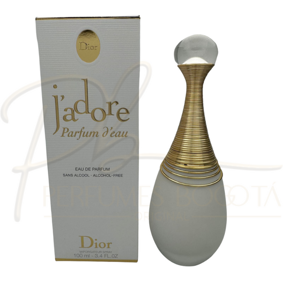 Perfume J'adore Parfum d'eau Dior - Libre De Alcohol - Eau De Toilette - 100ml - Mujer