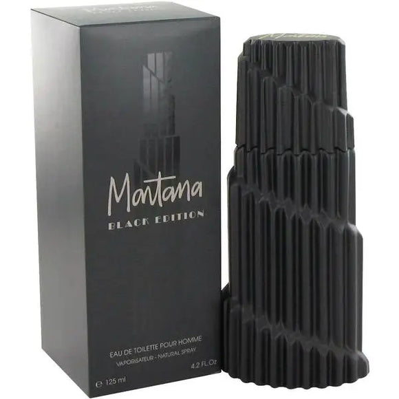 Perfume Montana Black Edition - Eau De Toilette - 125ml - Hombre