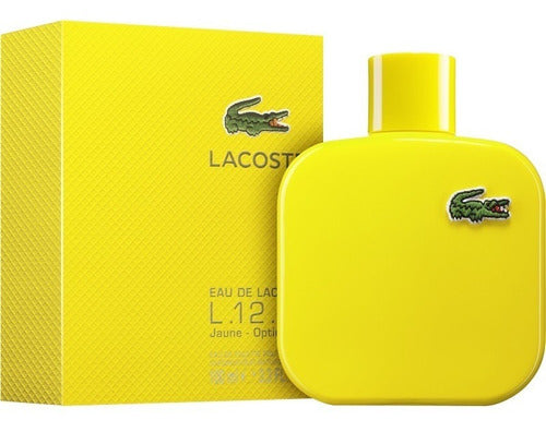 Perfume Lacoste L12 Jaune Optimistic - Eau De Toilette - 175Ml - Hombre