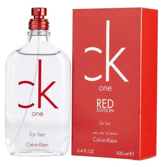 Perfume Ck One Red - 100ml - Mujer - Eau De Toilette