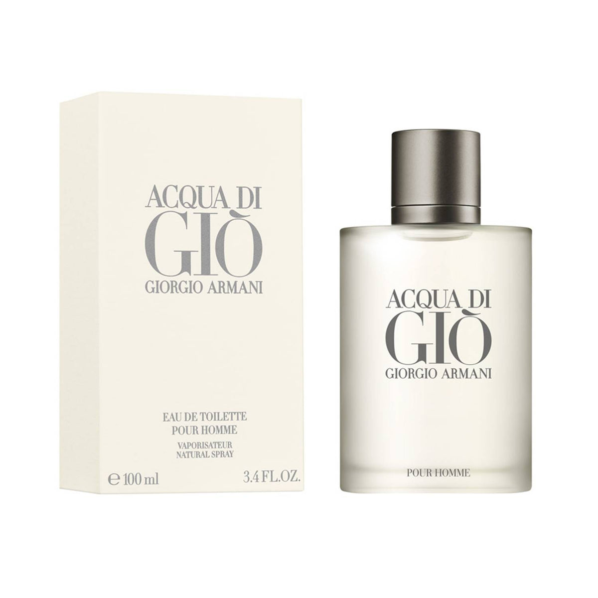 Perfume Acqua Di Gio Armani Eau De Toilette 100ml Hombre