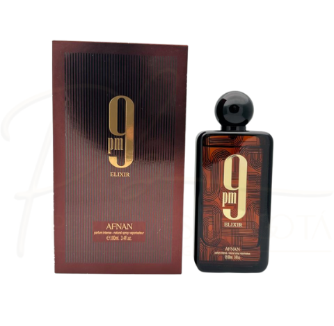 Perfume 9 Pm Elixir AFNAN - Parfum Intense - 100ml - Hombre