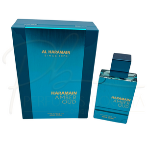 Perfume Amber Oud Aqua Dubai Al Haramain - Extrait De Parfum - 100ml - Unisex