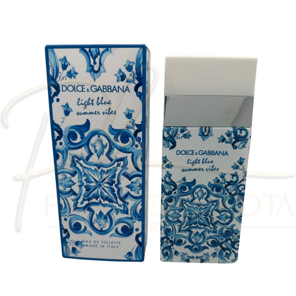 Perfume Light Blue  Summer Vibes D&G - Eau De Toilette - 100ml - Mujer