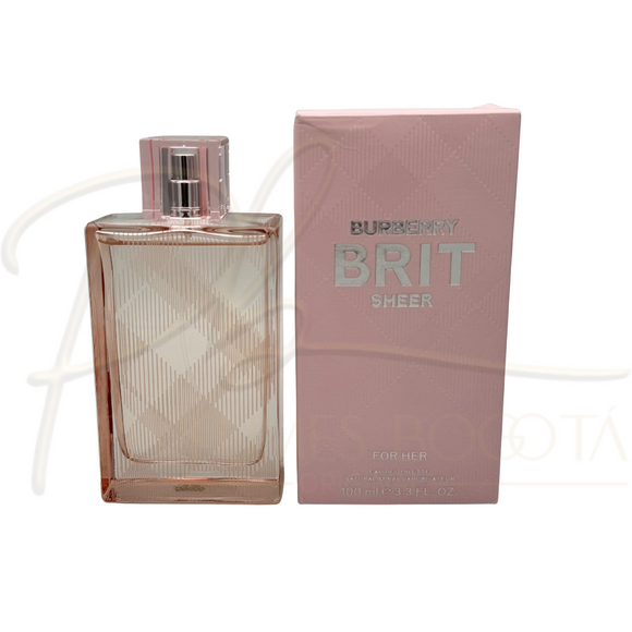 Perfume Brit Sheer Burberry - Eau De Toilette - 100ml - Mujer