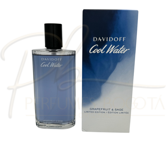 Perfume Cool Water Grapefruit & Sage Davidoff - 125ml - Hombre - Eau De Toilette