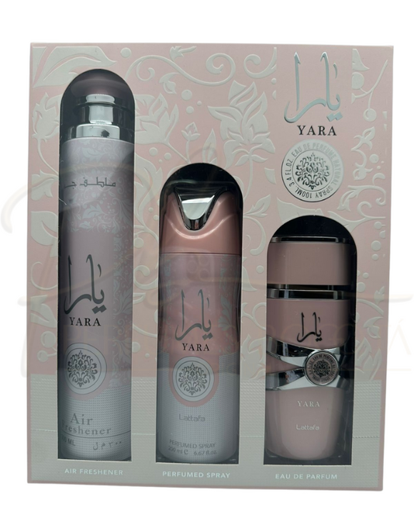 Perfume Set Lattafa Yara - Eau De Parfum - 100ml - Mujer