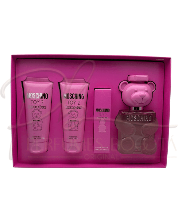 Perfume Estuche Moschino Toy 2 Bubble Gum - Eau De Parfum - 100ml - Mujer - Perfumes Bogotá