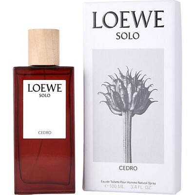 Perfume Solo Loewe Cedro Eau De Toilette 100ml Hombre