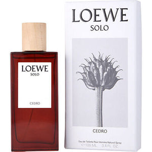 Perfume Solo Loewe Cedro - Eau De Toilette - 100ml - Hombre