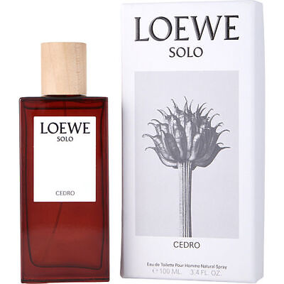 Perfume Solo Loewe Cedro - Eau De Toilette - 100ml - Hombre