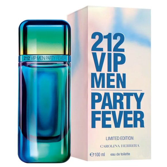 Perfume CH 212 Vip Men Party Fever - 100ml - Hombre - Eau De Toilette