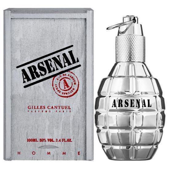 Perfume Arsenal Platinum Gilles Cantuel - 100ml - Hombre - Eau De Toilette