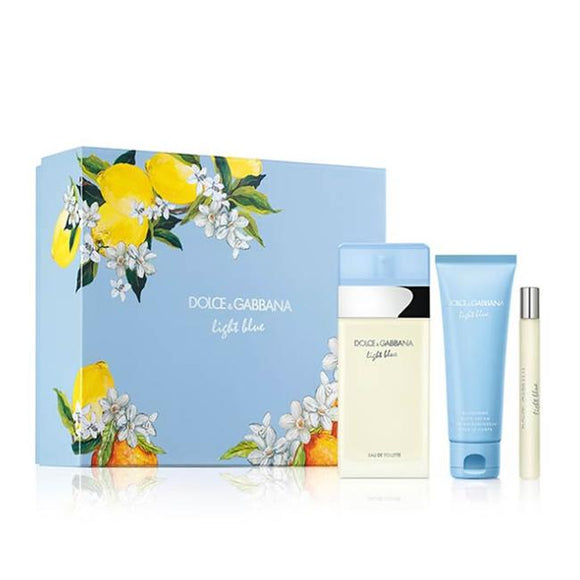 Perfume Estuche Light Blue D&G - 100Ml - Mujer - Eau De Toilette