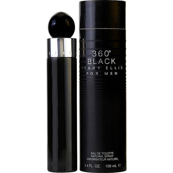Perfume 360° Black - 100ml - Hombre - Eau De Toilette