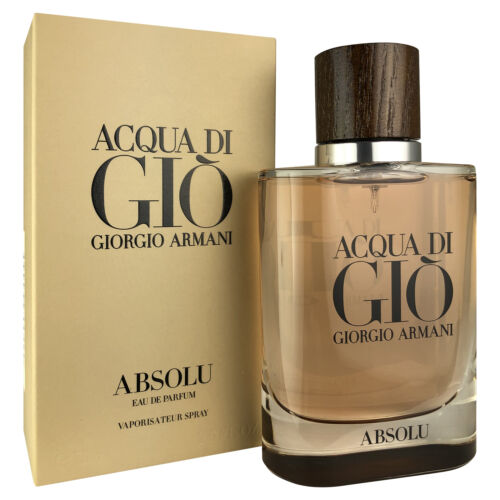 Perfume Acqua Di Gio Absolu G. Armani - Eau De Parfum - 75ml - Hombre