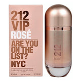 Perfume CH 212 Vip Rose - Eau De Parfum - 80ml - Mujer