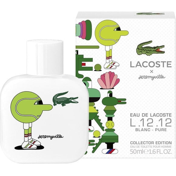 Perfume Lacoste L12 Blanc Collector Edition Jeremy Ville - Eau De Toilette - 100ml - Hombre