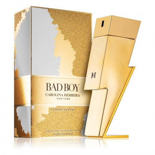 Perfume CH Bad Boy Gold Fantasy - Eau De Toilette - 100ml - Hombre