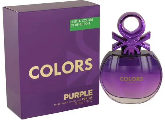 Perfume Colors De Benetton Purple Benetton - Eau De Toilette - 80ml - Mujer