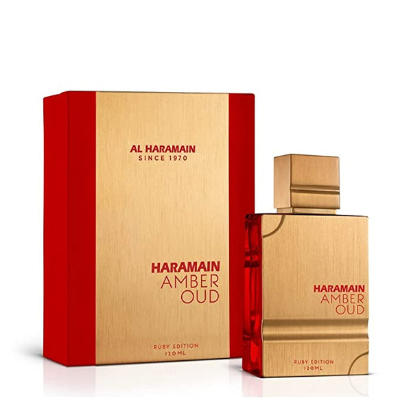 Perfume Amber Oud Ruby Edition Al Haramain - Eau De Parfum - 120ml - Unisex