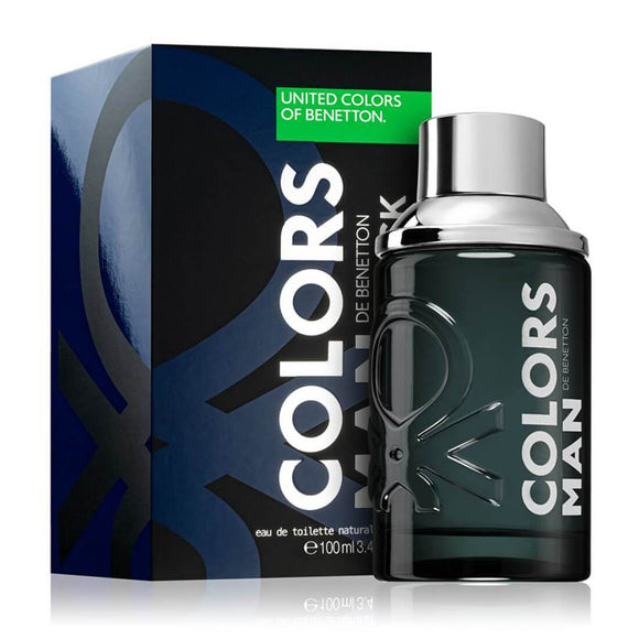 Perfume Colors Man Black Benetton - Eau De Toilette - 100ml - Hombre
