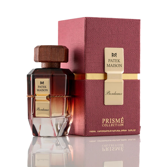 Perfume Patek Maison - Bordeaux - Prismé Collection - Eau De Parfum - 90ml - Unisex