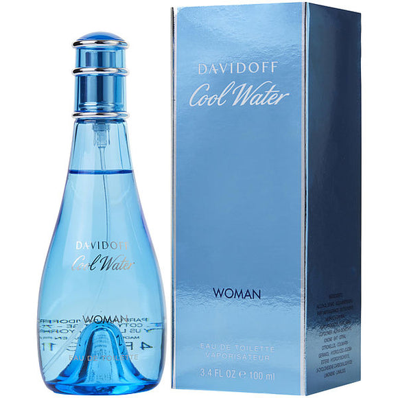 Perfume Cool Water Davidoff - 100ml - Mujer - Eau De Toilette