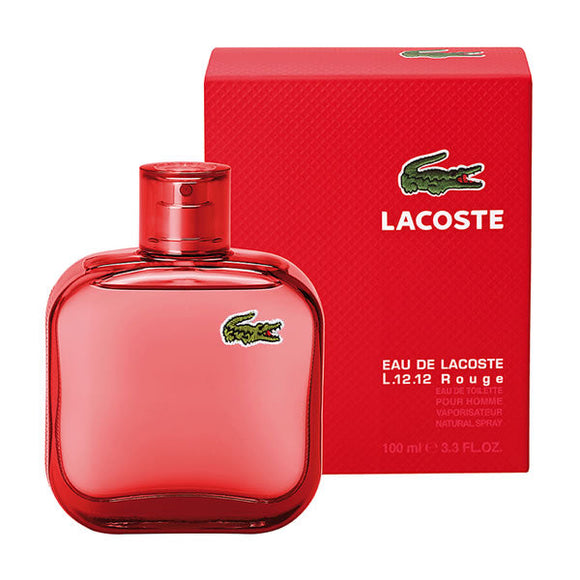 Perfume Lacoste L12 Rouge  - Eau De Toilette - 100ml - Hombre