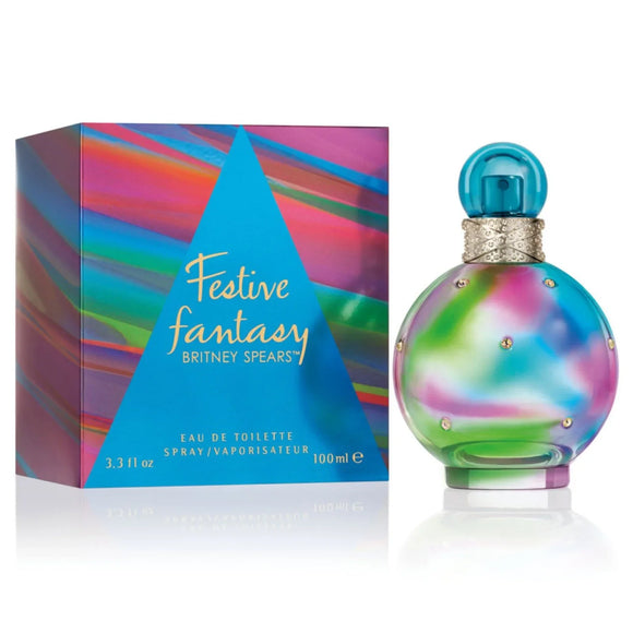 Perfume Fantasy Festive Britney S. - Eau De Toilette - 100ml - Mujer