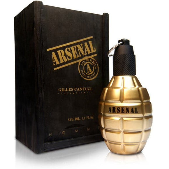 Perfume Arsenal Gold Gilles Cantuel - Eau De Toilette - 100ml - Hombre
