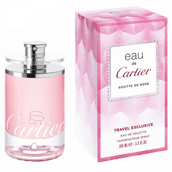 Perfume Goutte De Rose Cartier - 100ml - Mujer - Eau De Toilette