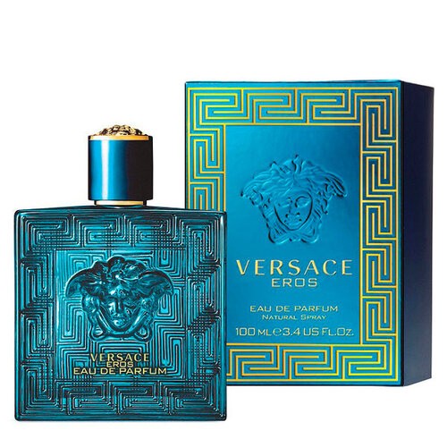Perfume Versace Eros Eau De Parfum - 100Ml - Hombre