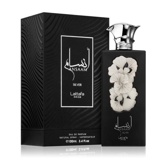 Perfume Lattafa Ansaam Silver - Eau De Parfum - 100ml - Unisex