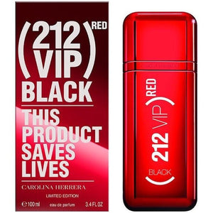 Perfume CH 212 Vip Black Red - 100ml - Hombre - Eau De Parfum