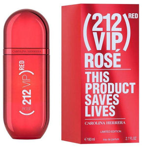 Perfume CH 212 Vip Rose Red - 80ml - Mujer - Eau De Parfum