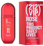 Perfume CH 212 Vip Rose Red - 80ml - Mujer - Eau De Parfum