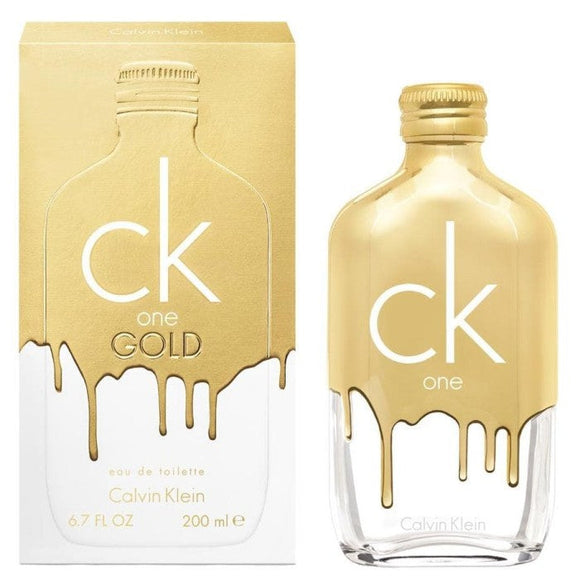 Perfume Ck One Gold Eau De Toilette - 200Ml - Unisex