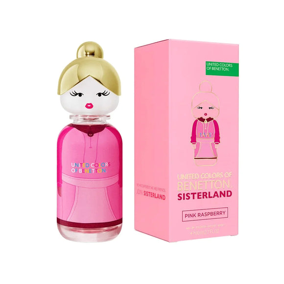 Perfume Sisterland Pink Raspberry Benetton - 80 ml - Mujer - Eau De Toilette