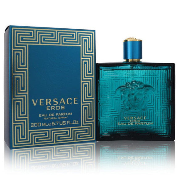 Perfume Versace Eros Eau De Parfum - 200Ml - Hombre