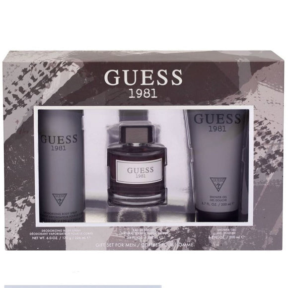 Perfume Estuche Guess 1981 - Eau De Toilette - 100ml - Hombre