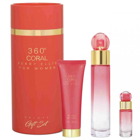 Perfume Estuche 360° Coral - 100ml - Mujer - Eau de Parfum