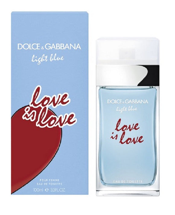 Perfume Light Blue Love Is Love D&G  - 100ml - Mujer - Eau De Toilette