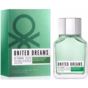 Perfume United Dreams Be Strong Benetton - 100ml - Hombre - Eau De Toilette