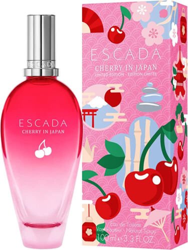 Perfume Escada Cherry In Japan Limited Edition Eau De Toilette 100ml Mujer