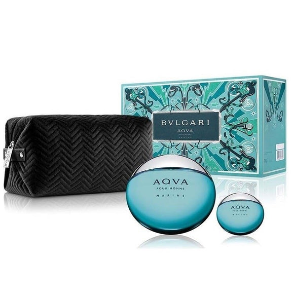 Perfume Estuche Aqva Bvlgari Pour Homme Marine - 100ml - Hombre - Eau De Toilette - Perfumes Bogotá