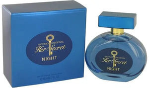 Perfume Her Secret Night Antonio B. - Eau De Toilette - 80ml - Mujer - Perfumes Bogotá