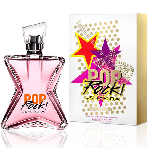 Perfume Shakira Pop Rock - 80ml - Mujer - Eau De Toilette