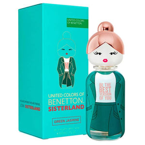 Perfume Sisterland Green Jasmine Benetton- 80ml - Mujer - Eau De Toilette