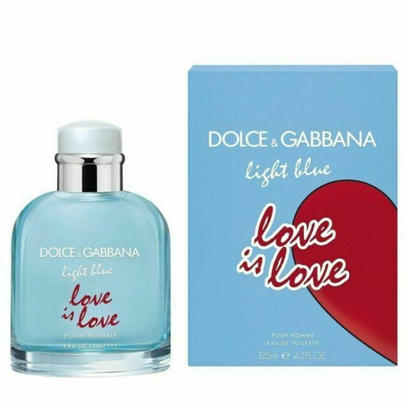 Perfume Light Blue Love Is Love D&G  - 125ml - Hombre - Eau De Toilette